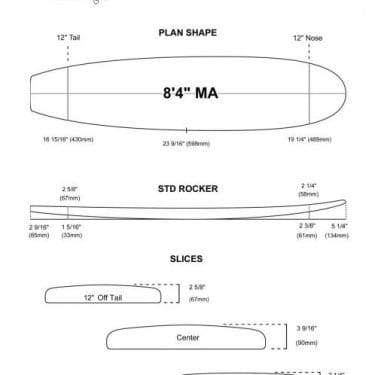8'4" MA