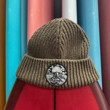 Tree Patch Beanie - Black